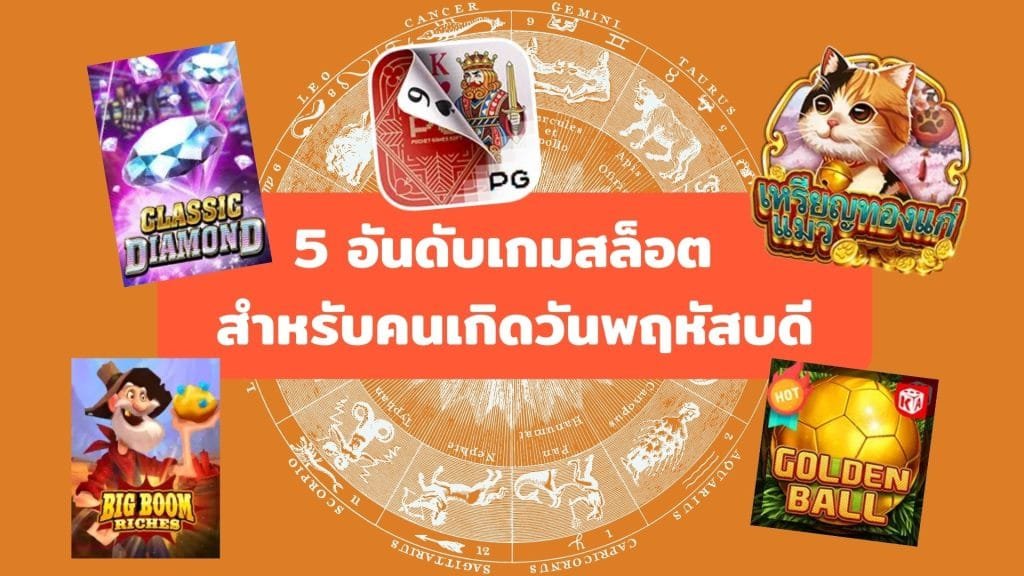 5 อันดับเกมสล็อตสำหรับคนเกิดวันพฤหัสบดี